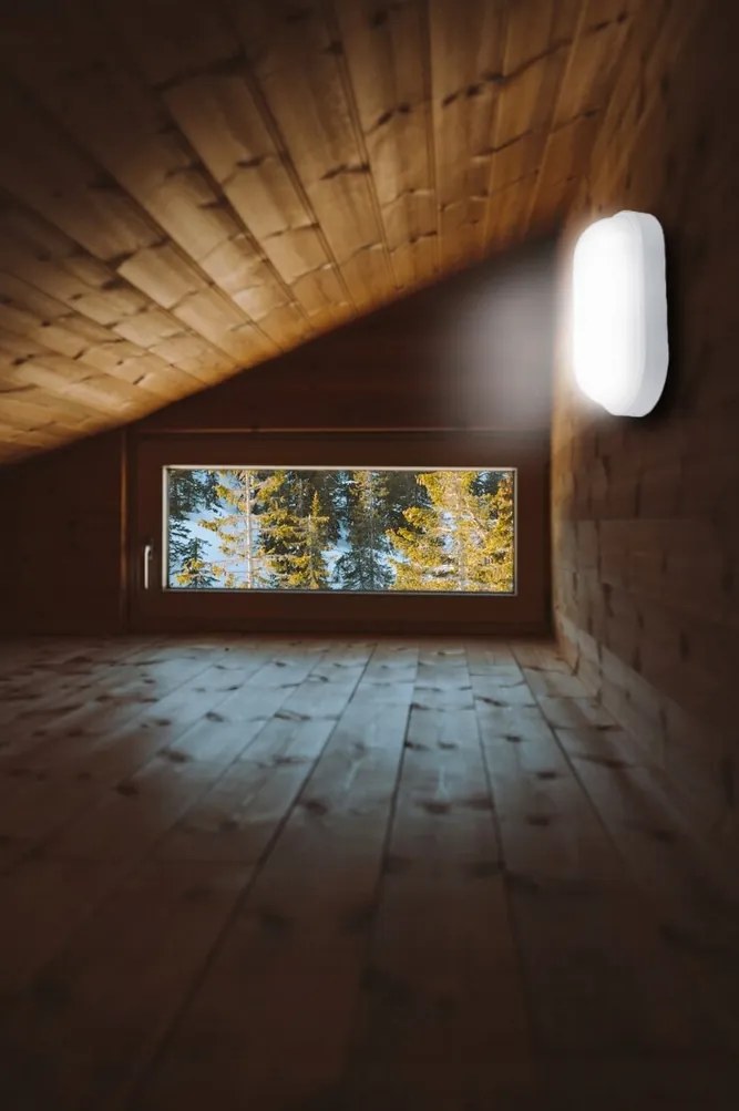 BERGE Prisadené stropné LED svietidlo 12W neutrálne biele