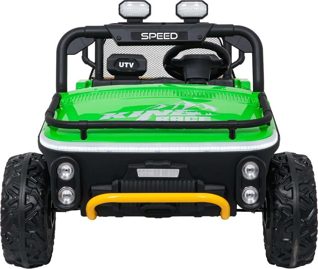 Ramiz Elektrická bugina UTV SPEED pre deti zelená