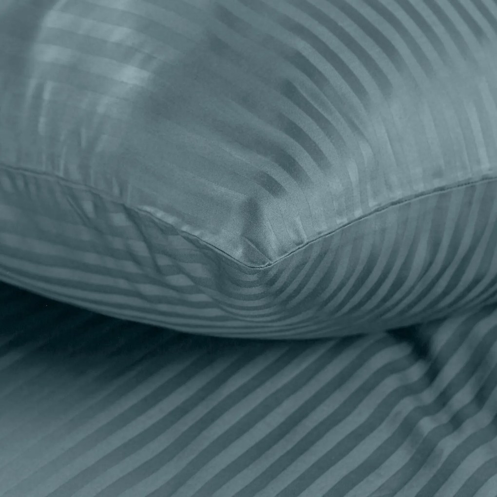 SATÉNOVÉ OBLIEČKY VERA 160X200 CM, 2 KS 70X80 CM SVETLOMODRÉ