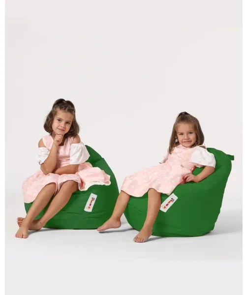 Sedací vak 60x60 cm zelená