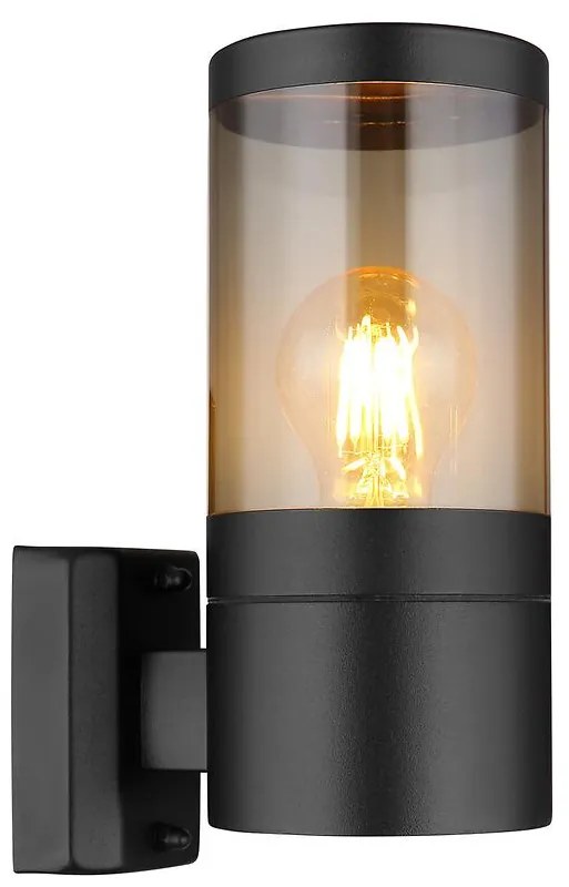 Nástenná lampa Xeloo 32014BS 60W Čierna K1