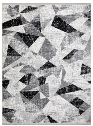 Koberec TULS 51211 Geometrický antracit