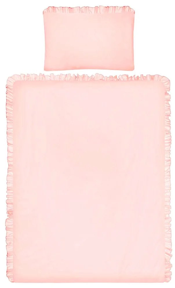 3-dielne posteľné obliečky Belisima PURE 100/135 pink