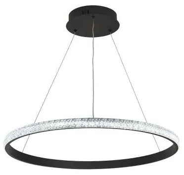 LED Stmievateľný luster na lanku LED/40W/230V 3000-6500K + diaľkové ovládanie