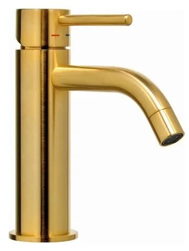 Paffoni - Umývadlová batéria LIGHT, brúsené zlato