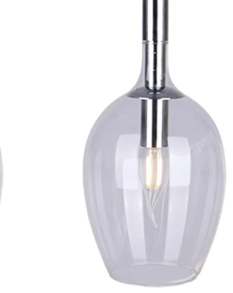 Luster na lanku TANGO 3xE14/40W/230V číra