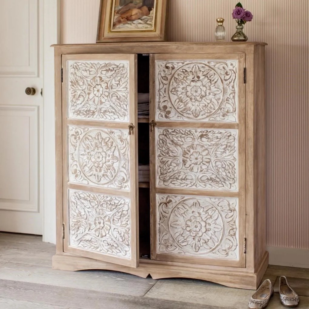 furniture-nabytek.cz - Masív komoda z dreva mango 115x140x45