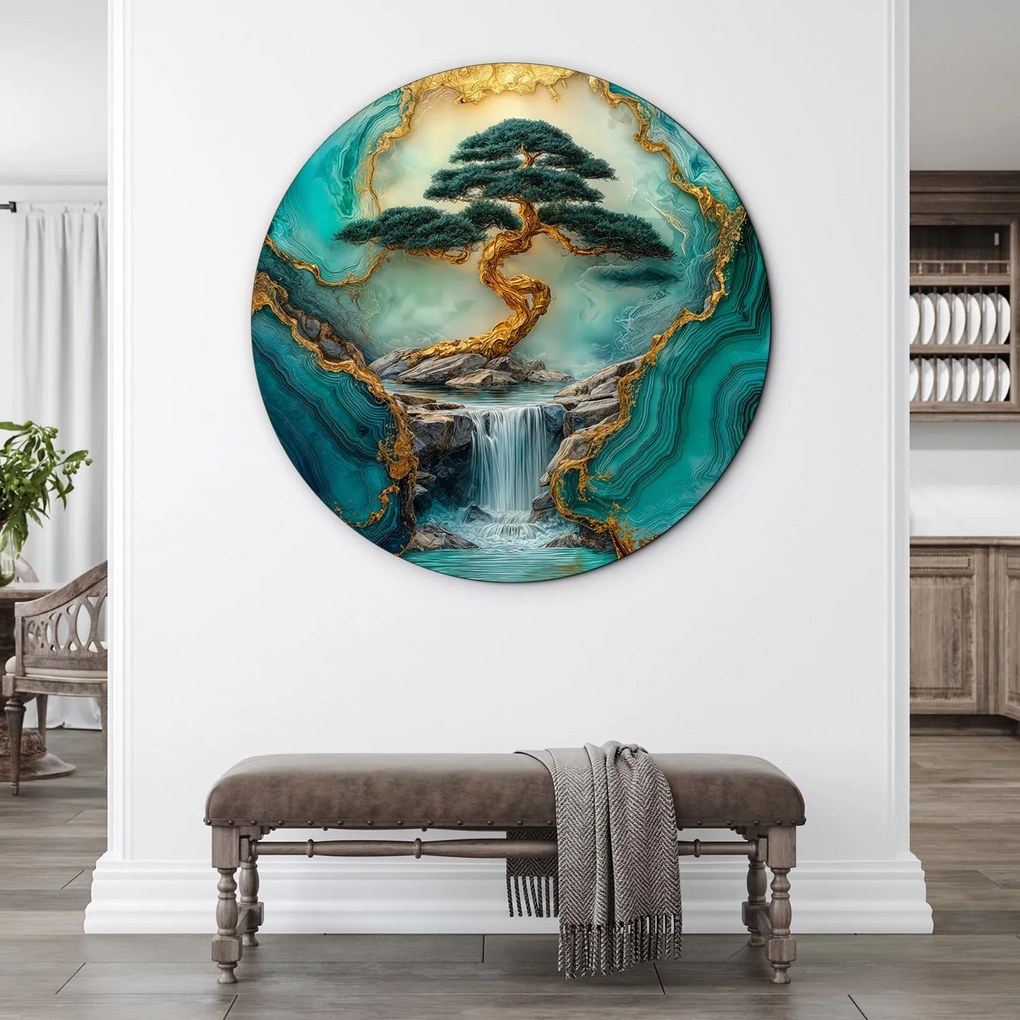 DUBLEZ | Mramorový strom života - Vodopád