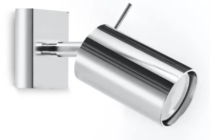 Bodové svietidlo Ring, 1x chrómové kovové tienidlo, (možnosť polohovania)