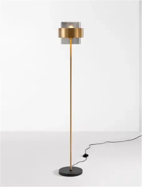 Dizajnová stojaca lampa Sianna