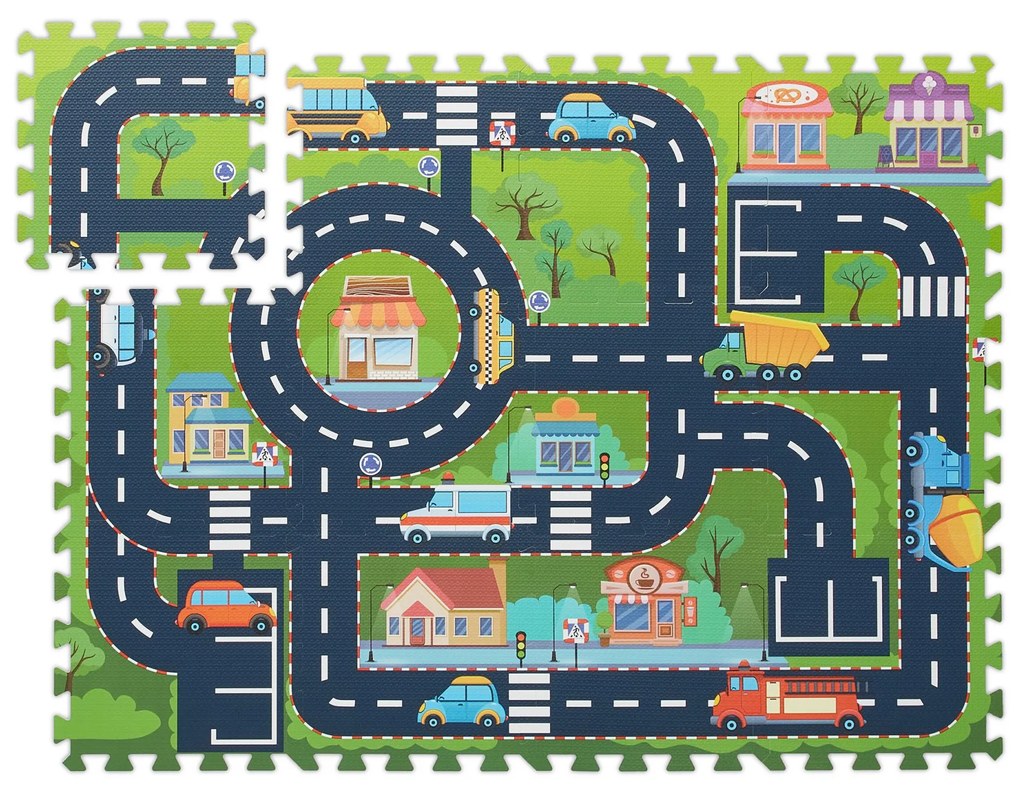 Puzzle podložka mesto RD46810