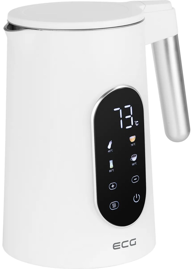 ECG RK 1799 Smart rýchlovarná kanvica, biela