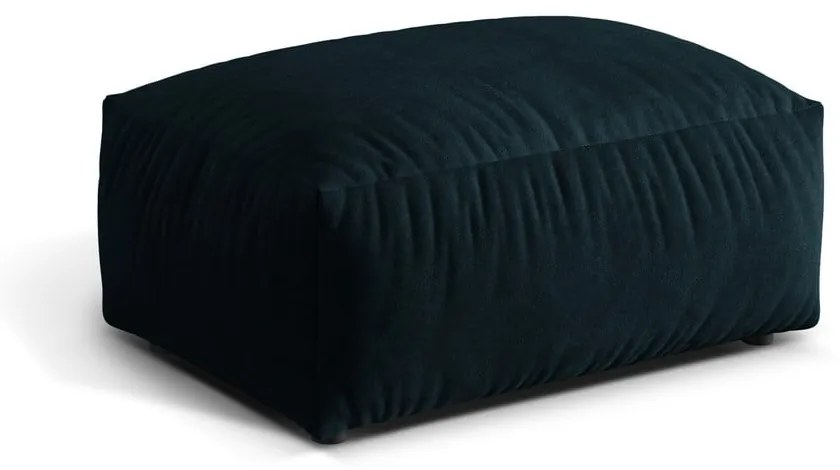 Tmavomodrá zamatová modulárna podnožka Martina – Micadoni