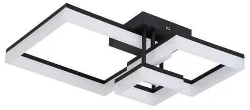 Rabalux 71386 - LED Stropné svietidlo AMILIA LED/22W/230V 3000/4000/6500K čierna