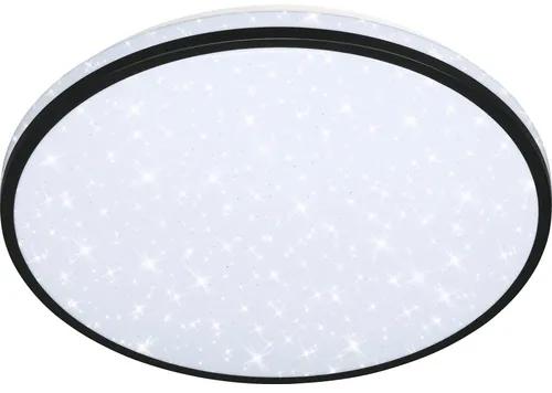 LED stropné svietidlo BRILONER Skizo 24W 2400lm 3000-6500K čierne s diaľkovým ovládaním