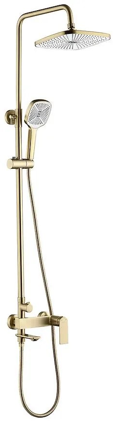 Sprchová súprava Rea Storm zlatá brúsená