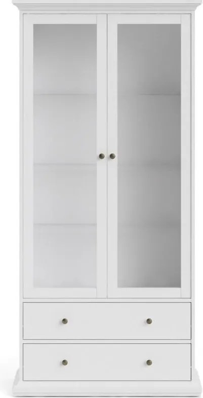 Vitrína Provine 96 cm biela