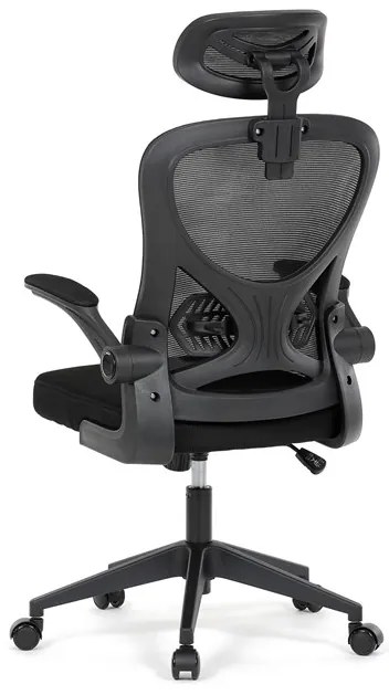 Autronic BONTEC Kancelárska stolička, hojdací mechanizmus, čierna, KA-K2021 BK Farba: Čierna