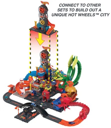 Hot Wheels City Obchod s pneumatikami  (100366545)