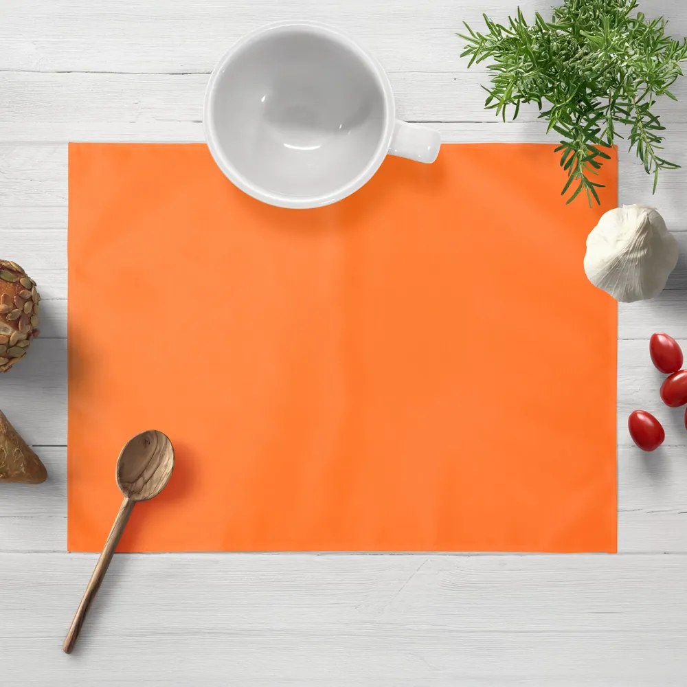 Biante Dekoračné prestieranie na stôl Rongo RG-035 Oranžové 30x40 cm