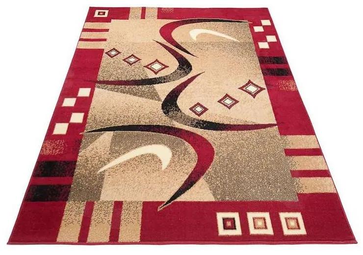 Kusový koberec PP Jorika červený 60x100cm