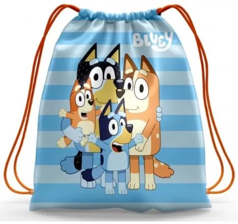 ARTESANÍA CERDÁ, S.L. - Textilné vrecko na prezuvky Bluey a Bingo / 43×34 cm