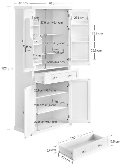 Kuchynská skriňa BBC561W21