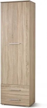 Lima - Skriňa, 60x201 (dub sonoma)