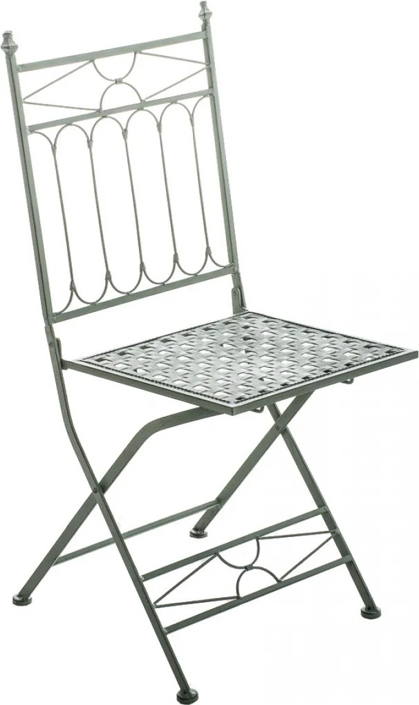 Kovová skladacia stolička GS19899