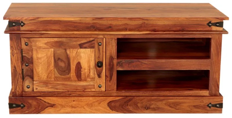 TV stolík Jali 120x55x45 z indického masívu palisander Natural