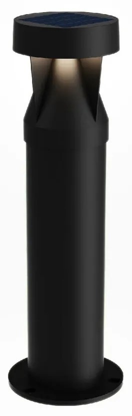 Philips Avery vonkajšie solárne stĺpové LED svietidlo čierna, 1,8 W, 200 lm, 2700 K