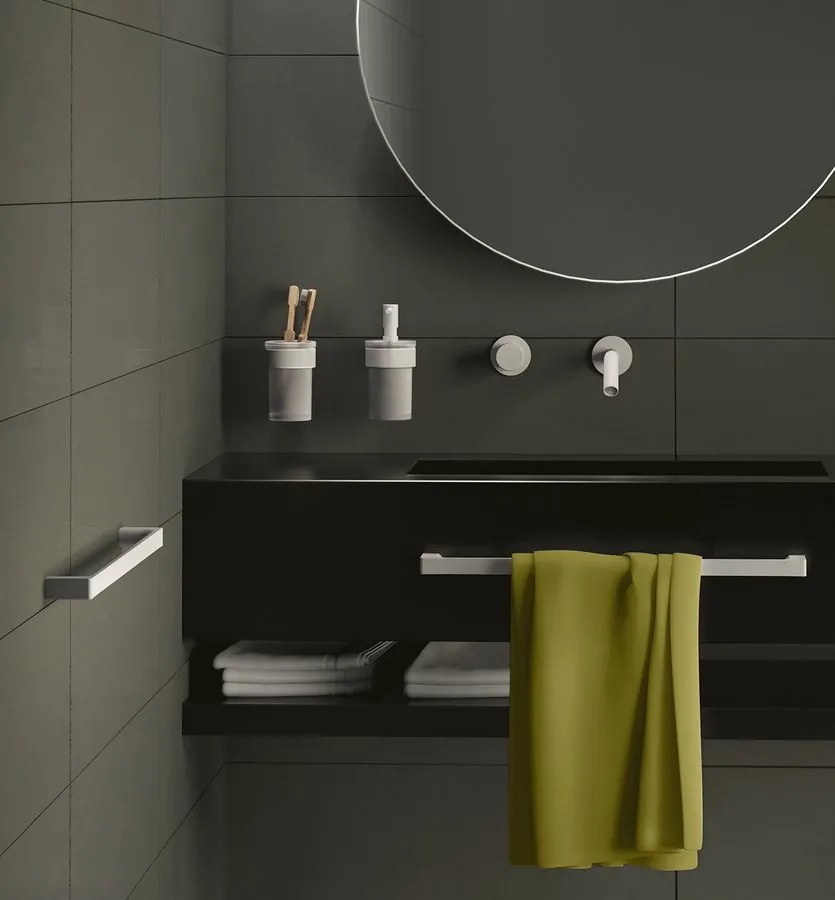 Gedy Gedy, PIRENEI držiak uterákov 800x66mm, biela matná, PI218002