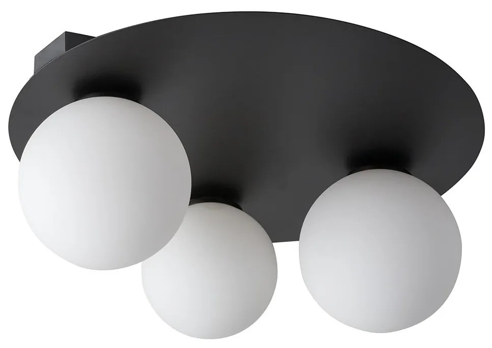 Stropné svietidlo ARGON 3xG9/12W/230V čierna