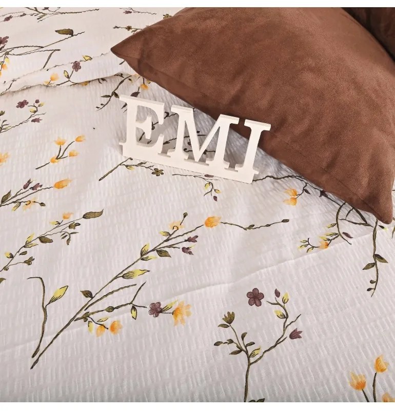 Obliečky krepové Carly EMI, Štandardný set jednolôžko obsahuje 1x 140x200 + 1x 70x90
