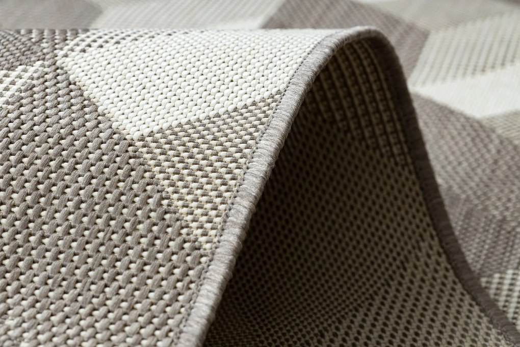 Koberec FLAT 48624/686 SISAL - 3d kocka