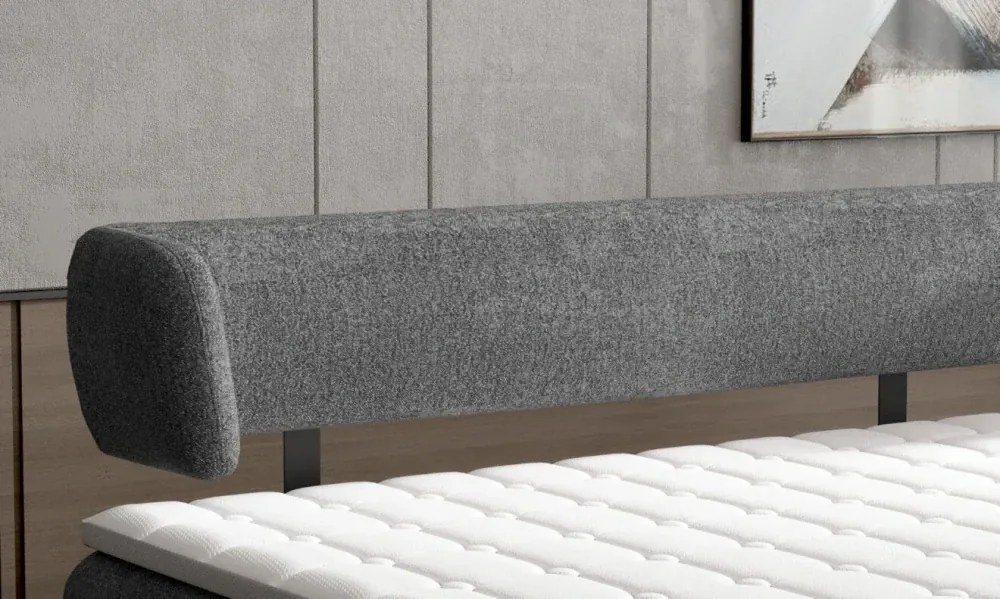 Boxspring posteľ HOMELY I. Šírka postele: 140x200cm, Cenová skupina látky: standard 3cs