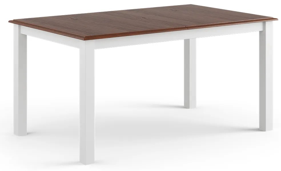 PROXIMA.store - Rustikálny rozkladací stôl 93/150 - 197 cm - BELLUNO ELEGANTE FARBA: biela - dub