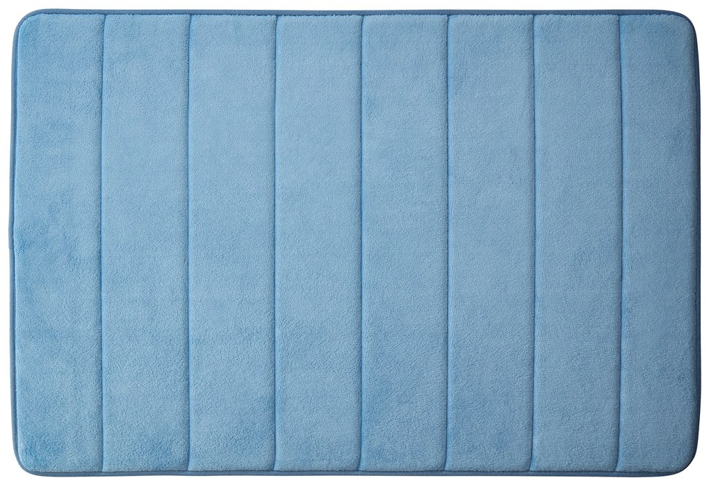 Livarno home Koberec do kúpeľne, 60 x 90 cm (modrá)  (100363693)