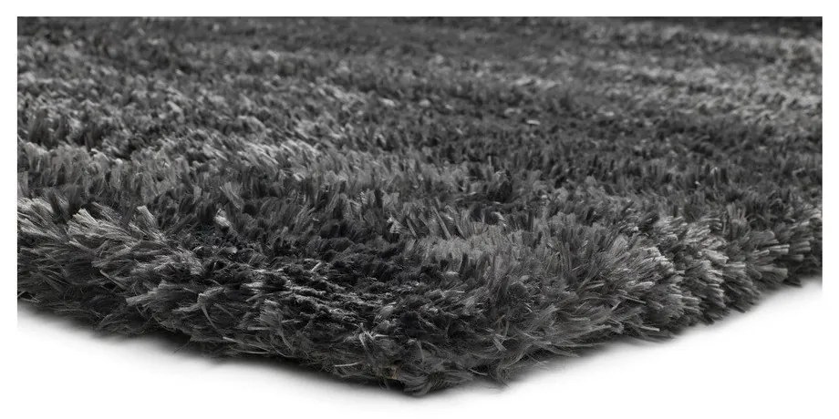Antracitovosivý koberec 140x200 cm Aloe Liso – Universal