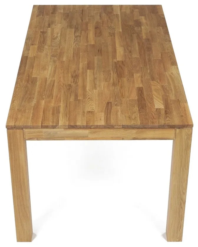 Jedálenský stôl 160 x 90 cm, dub, XL