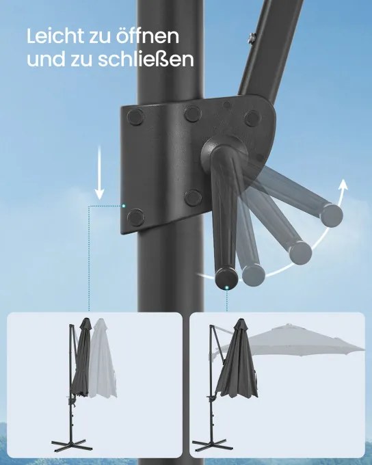 Záhradný slnečník GPU074G02