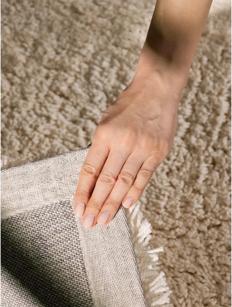 Krémový ručne tkaný koberec 80x150 cm Lambeth Jasper – Ted Baker