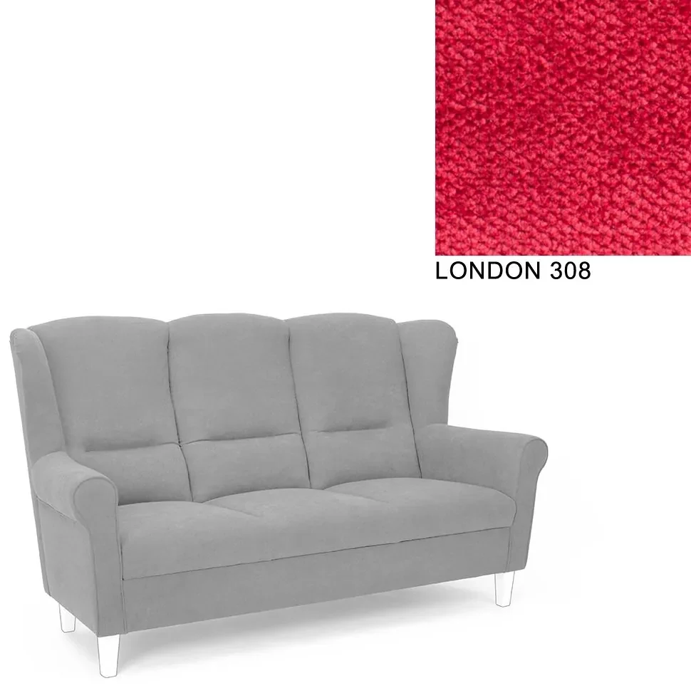 AVA JIM 3ALR Čalúnená časť Varianta: LONDON 305