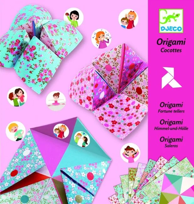 Djeco Tvorivá sada Origami - Nebo, peklo, raj