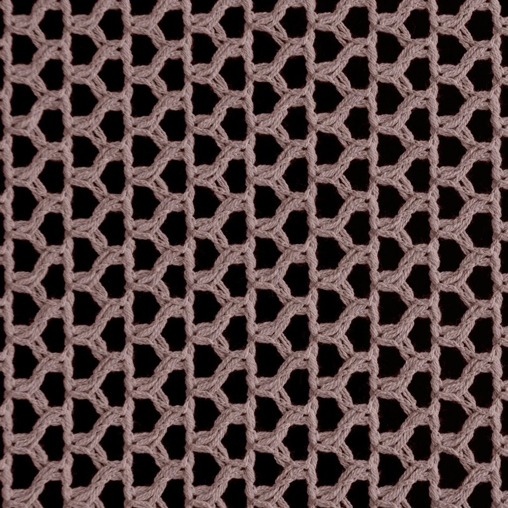 ZÁVES NA PÁSKE GABBY 140X270 CM RUŽOVÁ