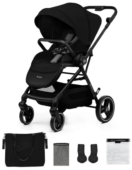 KINDERKRAFT SELECT - športový kočík YOXI Pure black