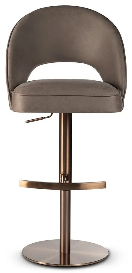 BAROVÁ STOLIČKA VESSA PUMP + HNEDO ZLATÝ PODSTAVEC