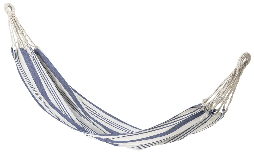 Bloomingville Hojdacia sieť Remo Blue Cotton