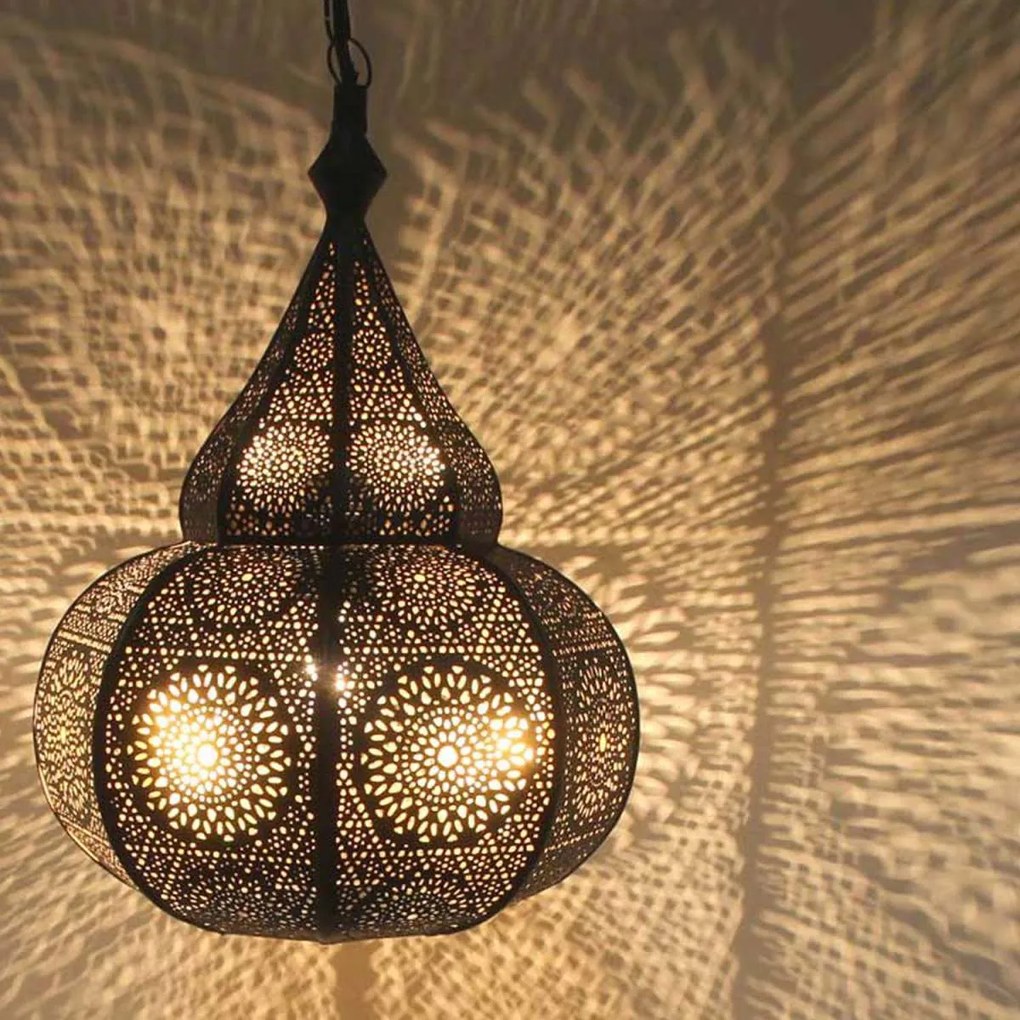 Marocká závesná lampa Tayma