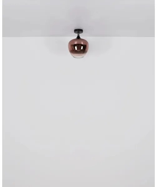 Globo 15548DG - Stropné svietidlo MAXY 1xE27/40W/230V medená